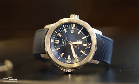 iwc aquatimer blue face|iwc aquatimer 32111.